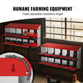 Chicken Nest Box 10 Compartment Inclined Metal Nesting Boxes