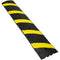 6ft Rubber Speed Hump 2 Channel 10000kg Heavy Duty Traffic Bump Yellow