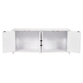 Wooden Cat Litter Box Enclosure Furniture Hidden 2 Room White