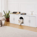 Wooden Cat Litter Box Enclosure Furniture Hidden 57.9