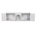 Wooden Cat Litter Box Enclosure Furniture Hidden 57.9