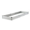 Metal Raised Garden Bed 12x4x1ft Galvanized Planter Box Silver