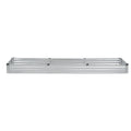 Metal Raised Garden Bed 12x4x1ft Galvanized Planter Box Silver