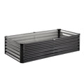 Galvanized Metal Raised Garden Bed 6x3x1.5ft Planter Box