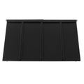 Metal Window Door Awning 1125x610mm Steel Frame Rain Snow Protection