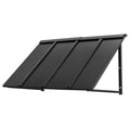 Metal Window Door Awning 1125x610mm Steel Frame Rain Snow Protection