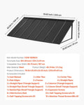 Metal Window Door Awning 2032x910mm Canopy Steel Frame