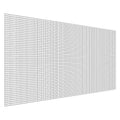Hardware Cloth 61cm x 15.2m, 1/2 in 19 Gauge Galvanized Wire Mesh Roll, Weather-Resistant Vinyl Coated Chicken Wire Fencing, Heavy Duty Welded Garden Plant Fencing for Rabbit Cage Snake Fence