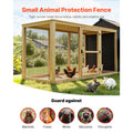 Hardware Cloth 91cm x 7.62m, 2 x 3 in Mesh 16 Gauge Galvanized Wire Mesh Roll, Weather-Resistant Vinyl Coated Chicken Wire Fencing, Heavy Duty Welded Garden Plant Fencing for Rabbit Cage Snake
