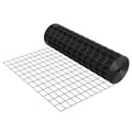 Hardware Cloth 91cm x 7.62m, 2 x 3 in Mesh 16 Gauge Galvanized Wire Mesh Roll, Weather-Resistant Vinyl Coated Chicken Wire Fencing, Heavy Duty Welded Garden Plant Fencing for Rabbit Cage Snake