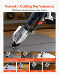 Metal Shear Drill Attachment 360° Pivot Head Sheet Cutter