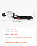 Metal Shear Drill Attachment 360° Pivot Head Sheet Cutter