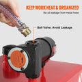 30 Gallon Fuel Caddy Portable Tank 23.5L/min 180W Pump