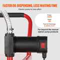 30 Gallon Fuel Caddy Portable Tank 23.5L/min 180W Pump
