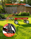 Pull-Along Wagon 101cm Red Kids Toddler 80kg All-Terrain