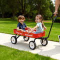 Pull-Along Wagon 101cm Red Kids Toddler 80kg All-Terrain