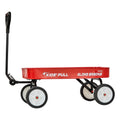 Pull-Along Wagon 101cm Red Kids Toddler 80kg All-Terrain