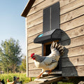 Automatic Chicken Coop Door Battery Powered Timer Manual Black