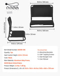 Kayak Seat Folding Aluminium Back Support 600D Oxford