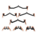 LAT Pulldown Attachments 7 Set Cable Machine T-bar V-bar Tricep