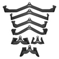 LAT Pulldown Attachments 7 Set Cable Machine T-bar V-bar Tricep