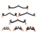 LAT Pulldown Attachments 7 Set Cable Machine T-bar V-bar Tricep