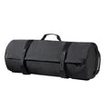 Workout Sandbag, Heavy Duty Workout Power Bags with Handles, 23-56 kg Adjustable Slam Bag for Fitness Strength Weight Training Cross-Training, Home Gym Exercise, Black (Unfilled)