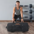 Workout Sandbag 56-90kg Adjustable Heavy Duty Slam Bag Black