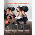 Workout Sandbag, Heavy Duty Workout Power Bags with Handles, 11-34 kg Adjustable Slam Bag for Fitness Strength Weight Training Cross-Training, Home Gym Exercise, Black (Unfilled)