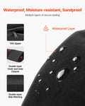 Workout Sandbag 11-34kg Adjustable Heavy Duty Power Bag Black