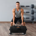 Workout Sandbag 11-34kg Adjustable Heavy Duty Power Bag Black