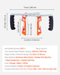 Granite Clamps 299kg 2 Pack Stone Carrying Lifting Tools Plywood Glass