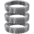 Razor Wire 147ft 3 Rolls Double Spiral Barbed Wire Fencing