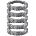 Razor Wire Barbed 246ft 5 Rolls Galvanized Fence Garden