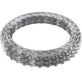 Razor Wire Barbed 246ft 5 Rolls Galvanized Fence Garden
