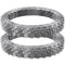 Razor Wire 98ft Galvanized Barbed Fencing 2 Rolls Garden