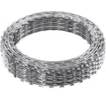 Razor Wire 2 Rolls 98ft Double Spiral Galvanized Barbed Fencing
