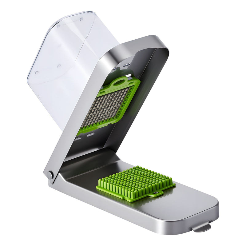 Vegetable Chopper 3 Blade Stainless Steel Onion Slicer Dicer