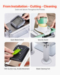 Vegetable Chopper Mandoline Slicer 9 Blades Cheese Grater Container