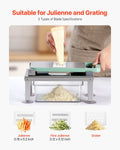 Vegetable Chopper Mandoline Slicer 9 Blades Cheese Grater Container
