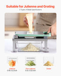 Vegetable Chopper Mandoline Slicer 8 Blades Stainless Steel