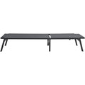 Chaise Lounge Chair Outdoor Patio Lounge Chair Adjustable 5-Position 2 pcs