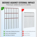 Garden Fence, No Dig Fence 44(H)x33(L)cm Animal Barrier Fence, Underground Decorative Garden Fencing with 3.81 cm Spike Spacing, Metal Dog Fence for the Yard and Outdoor Patio, 28 Pack