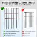 No Dig Garden Fence 44cm x 33cm Animal Barrier 28 Pack Metal