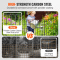 No Dig Garden Fence 44cm x 33cm Animal Barrier 28 Pack Metal