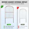 Garden Fence No Dig 61x33cm Metal Dog Barrier 28 Pack