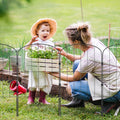 Garden Fence No Dig 61x33cm Metal Dog Barrier 28 Pack