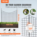 Animal Barrier Fence 75x93cm Metal Dog Fence 5 Pack Underground