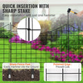 Animal Barrier Fence 75x93cm Metal Dog Fence 5 Pack Underground