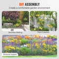 Animal Barrier Fence 75x93cm Metal Dog Fence 5 Pack Underground